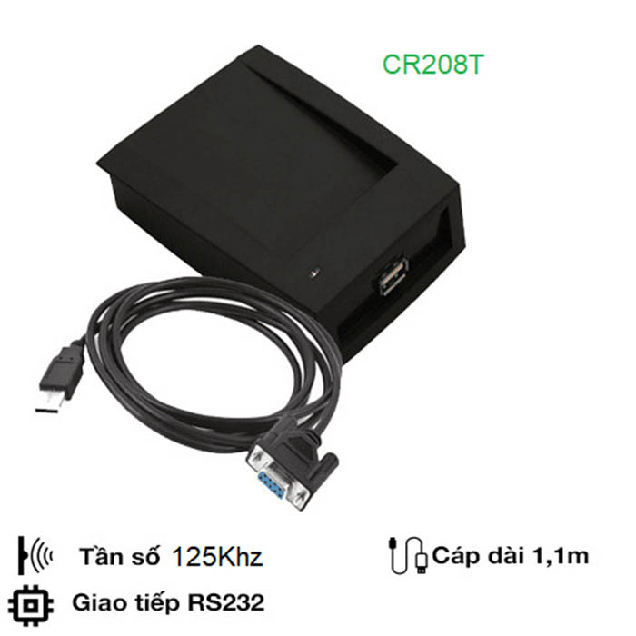 Đầu đọc thẻ Proximity CR208T