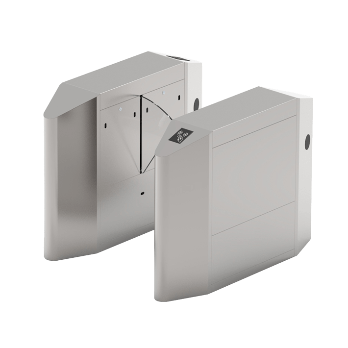 Cổng kiểm soát an ninh Flap barrier ZKTECO FBL4000 Pro